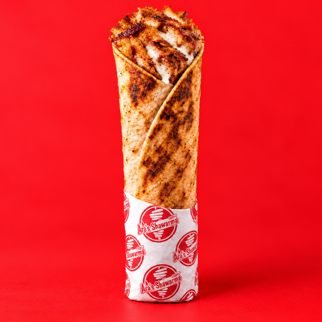 Crispy Chicken Shawarma.